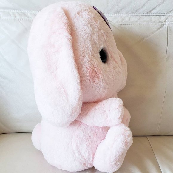 Pote Usa Loppy - Make A Wish For The Stars - Premium XL Rabbit Plushie (Pink) - Picture 2 of 4
